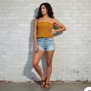 J. Crew Crochet Tube Top
